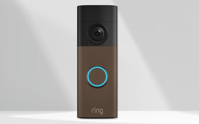 Ring Battery Doorbell 2K in Matte Mocha Ring Battery Doorbell 2K in Matte Mocha