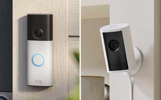 Ring Battery Doorbell newest model with Indoor Cam Plus
