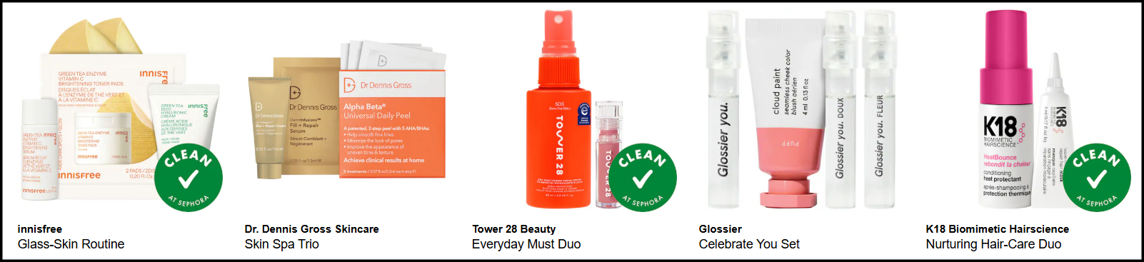 Sephora Birthday Freebie Options