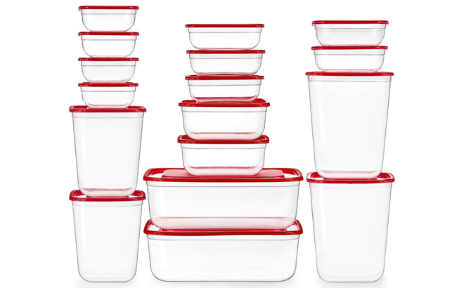 Sindcom 34 Piece Meal Prep Containers