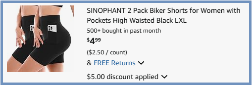 Sinophant Biker Shorts 2 Pack Checkout Page Sinophant Biker Shorts 2 Pack Checkout Page