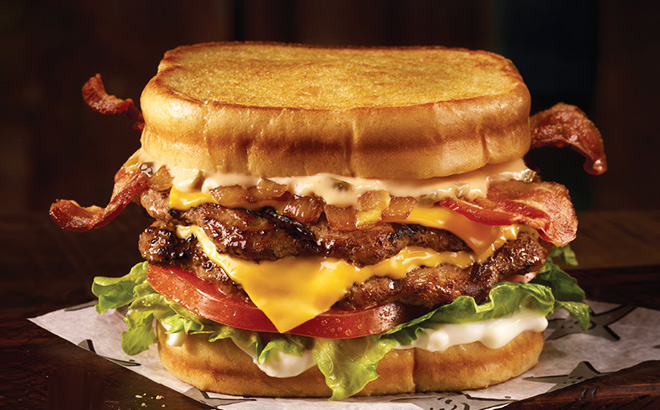 Sourdough Star at Carls Jr