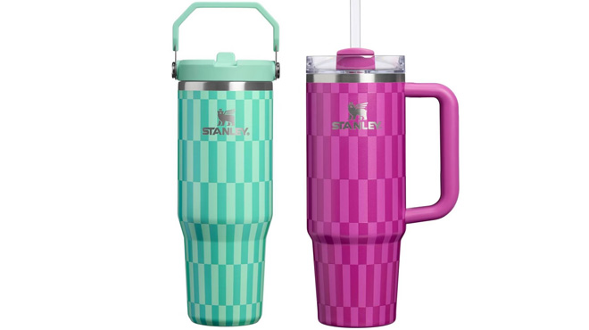Stanley 30 Ounce Stainless Steel Ice Flow Flip Straw Tumbler Stanley 30 Ounce Stainless Steel Ice Flow Flip Straw Tumbler
