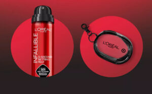 Target Store Event LOreal Makeup Setting Mist and a Makeup Bag