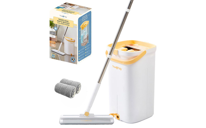 True Tidy Mop Bucket Pump System True Tidy Mop Bucket Pump System
