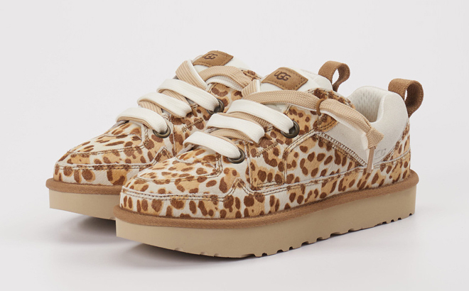 UGG Lo Lowmel Leopard Shoes