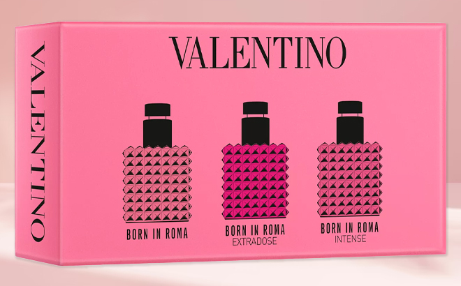 Valentino 3 Piece Donna Born in Roma Discovery Set