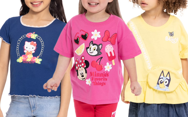 Walmart Kids Character Clothes
