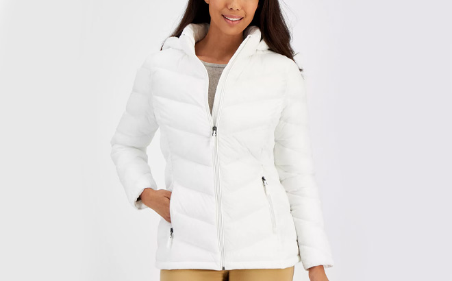 Womens Packable Puffer Coat