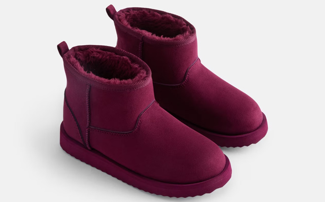 Wonder Nation Toddler Faux Shearling Boots
