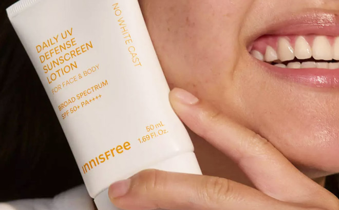 innisfree Daily UV Defense Invisible Korean Sunscreen Lotion
