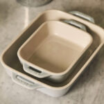2 Piece Ceramic Rectangular Baking Dishes