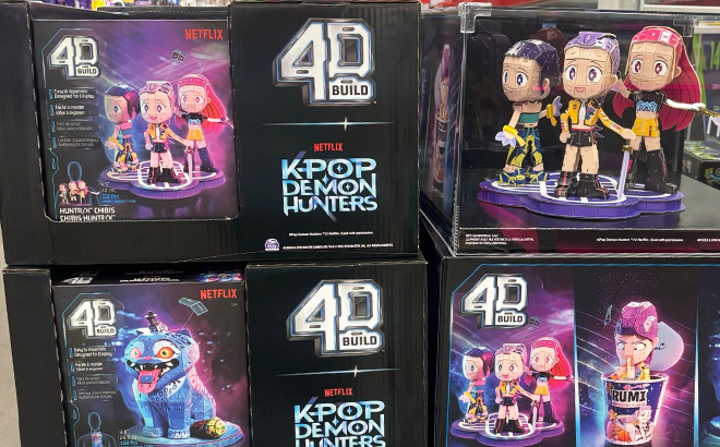4D Build KPop Demon Hunters 3D Puzzles