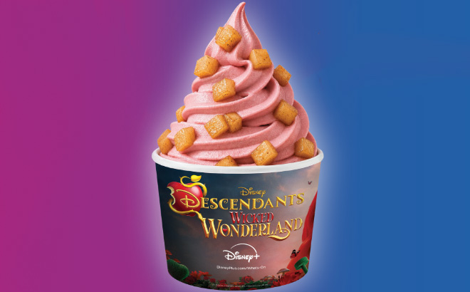 5 Ounce Frozen Yogurt at Menchies Descendants Wicked Wonderland