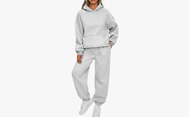 AUTOMET Womens 2 Piece Lounge Sweat Set