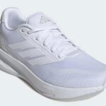 Adidas Mens Runfalcon 5 Running Shoe in Cloud White