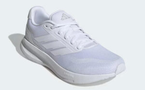 Adidas Mens Runfalcon 5 Running Shoe in Cloud White