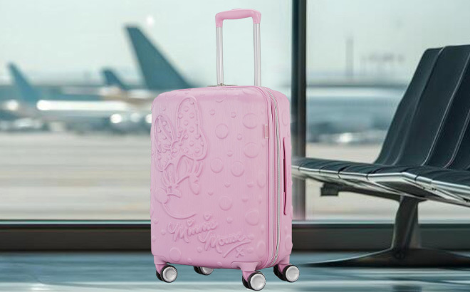 American Tourister Disney Minnie Mouse Hardside Spinner Luggage American Tourister Disney Minnie Mouse Hardside Spinner Luggage