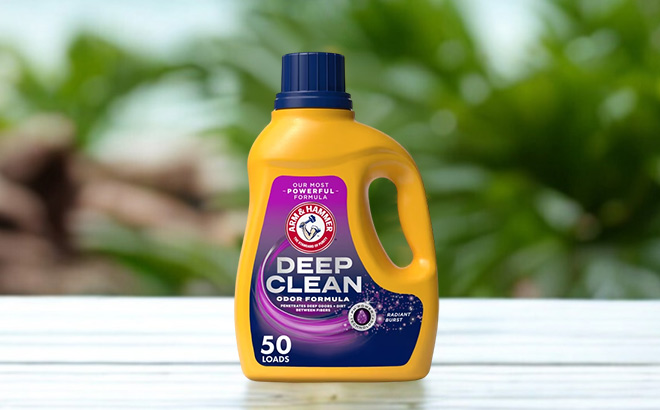 Arm Hammer 50 Loads Deep Clean Odor Formula Detergent