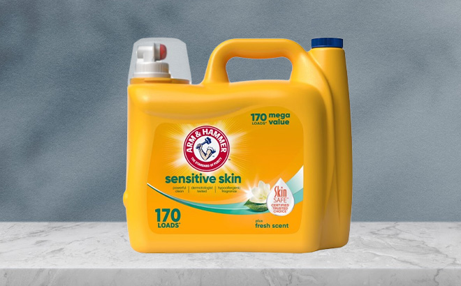 Arm Hammper Sensitive Skin 170 Loads Liquid Laundry Detergent
