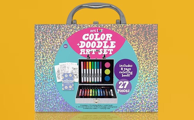 Art 101 Color and Doodle 27 Piece Art Coloring Set