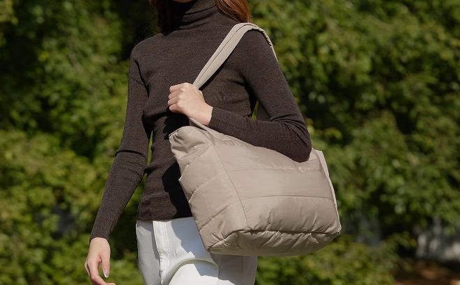Bagsmart Puffy Tote Bag Bagsmart Puffy Tote Bag