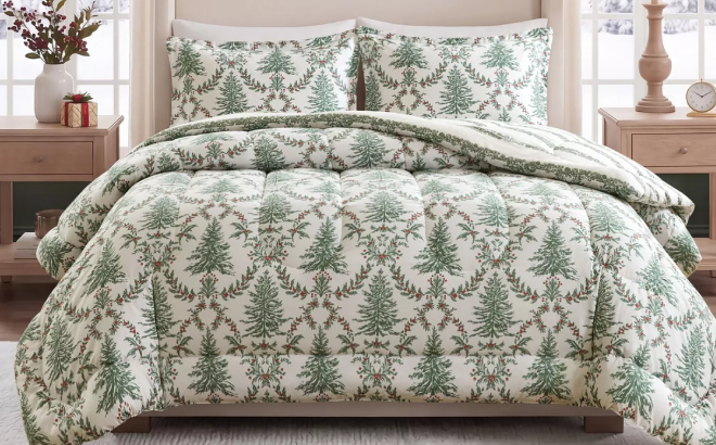Balsam Reversible 3 Piece Comforter Set Balsam Reversible 3 Piece Comforter Set