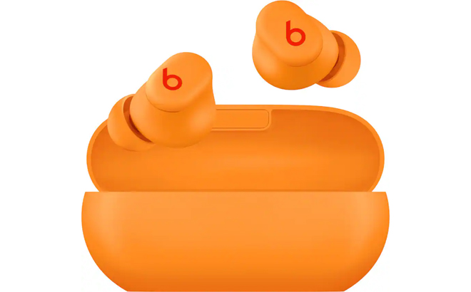 Beats Solo Buds True Wireless Earbuds in Orange Beats Solo Buds True Wireless Earbuds in Orange