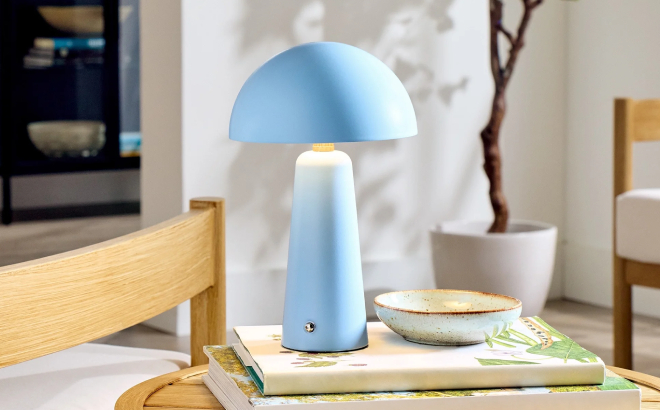 Better Homes Gardens Dome Rechargeable LED Portable Lamp Better Homes Gardens Dome Rechargeable LED Portable Lamp