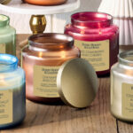 Better Homes and Gardens 2 Wick Gold Glass Jar Candle