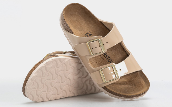 Birkenstock Arizona Birko Flor Two Strap Slides