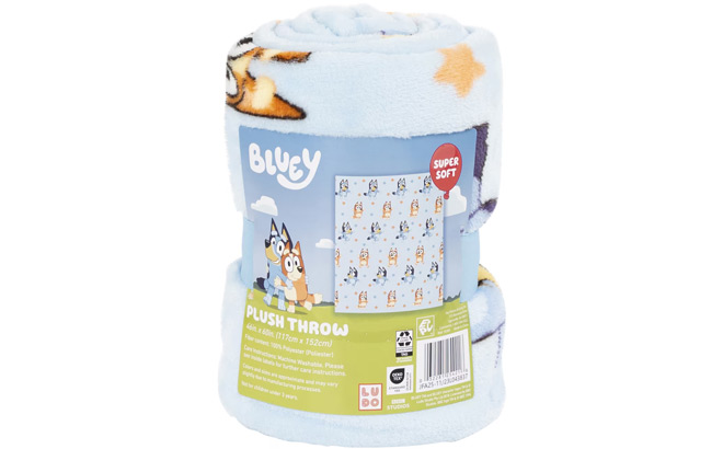 Bluey Throw Bluey Throw