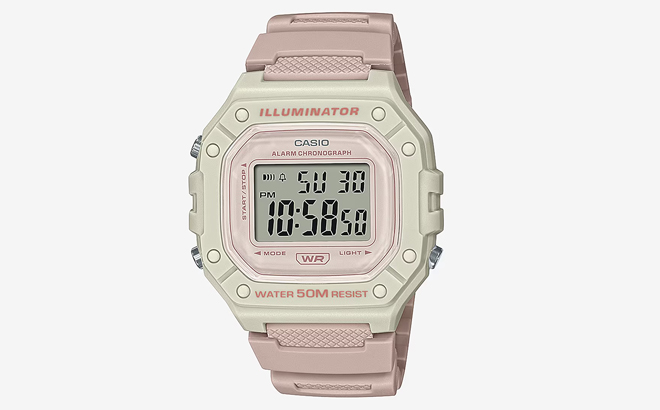 Casio Womens Pink Strap Watch Casio Womens Pink Strap Watch