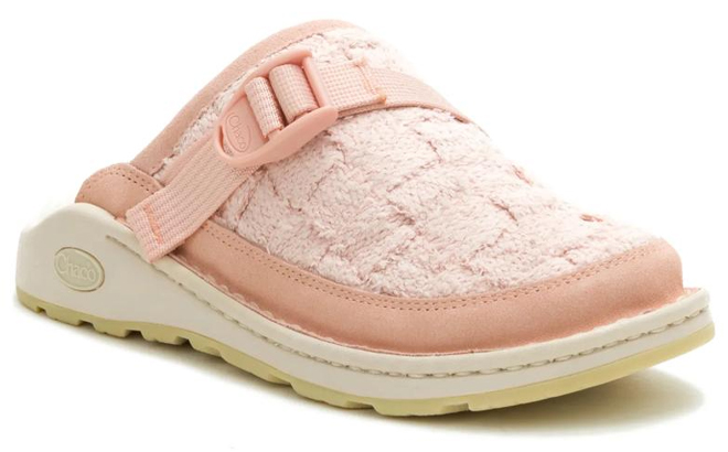 Chaco Womens Canyon Woven Clog Fluff Sandals