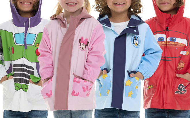 Character Toddler Rain Jackets Character Toddler Rain Jackets