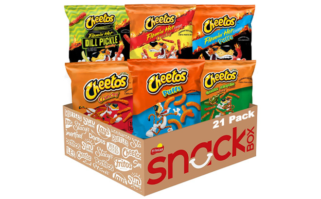 Cheetos Cheese Flavored Snacks Variety Pack