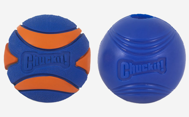 Chuckit Sonic Ultra Squeaker Ball Dog Toy 2 Pack Chuckit Sonic Ultra Squeaker Ball Dog Toy 2 Pack