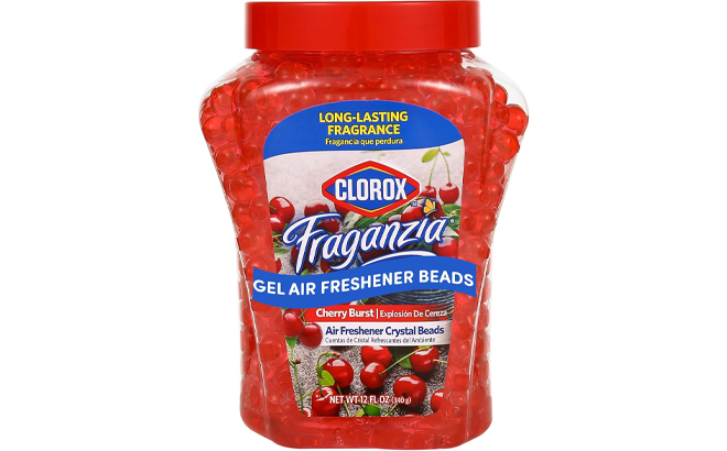 Clorox Fraganzia Crystal Beads Air Freshener Cherry Burst Scent