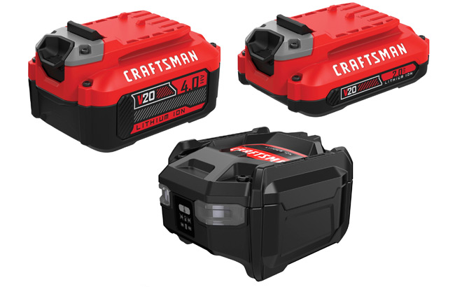 Craftsman V20 Lithium Ion Battery and Charger Kit