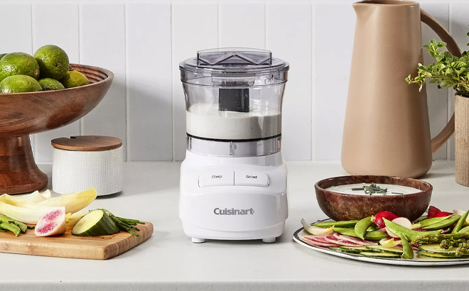 Cuisinart 3 Cup Mini Chopper on a Table