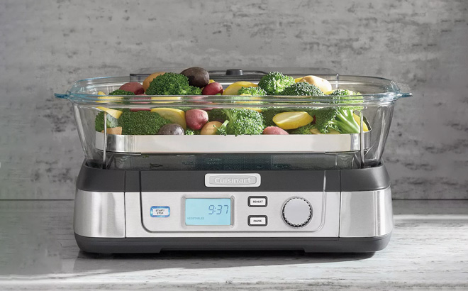 Cuisinart Super Food Steamer on the Table Cuisinart Super Food Steamer on the Table
