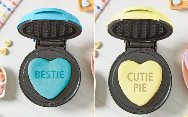 Dash x Sweethearts Bestie Heart Mini Waffle Maker Dash x Sweethearts Bestie Heart Mini Waffle Maker