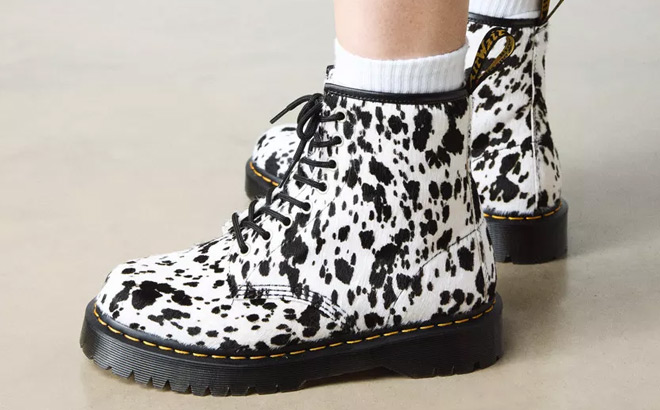 Dr Martens Womens Dalmatian Boots