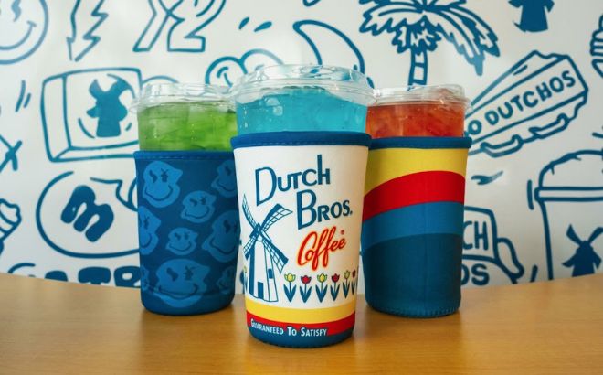 Dutch Bros Coffe Free Drink Sleeve