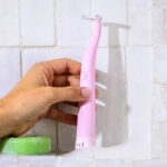 Flaus Electric Flosser with 135 Mint Floss Refills in Pink