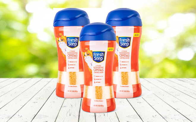 Fresh Step Cat Litter Crystals Deodorizer