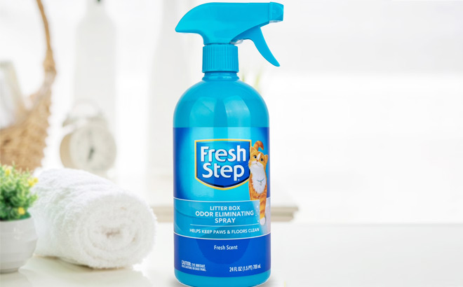 Fresh Step Litter Box Odor Eliminating Spray