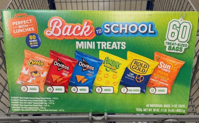 Frito Lay Snacks Back To School Mini Treats