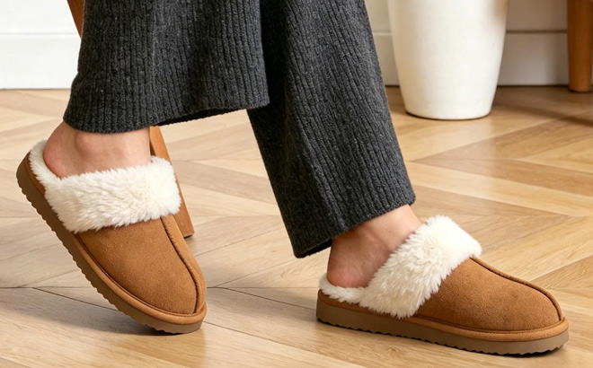 Fuzzy Memory Foam Slippers Fuzzy Memory Foam Slippers