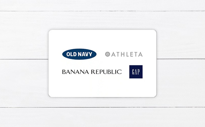 GAP Options Gift Card on the Table